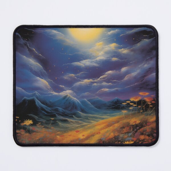 Item preview, Moonlit Wilderness: Ethereal Flowers and Illuminated Vistas designed and sold by 51sho.