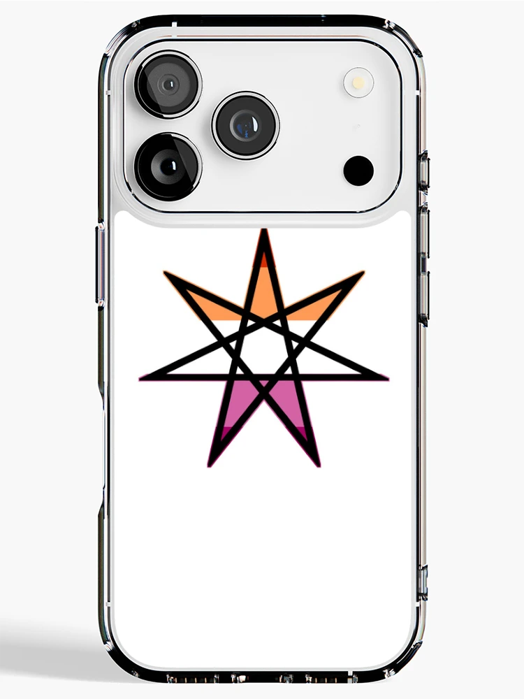 Thumbnail 1 of 5, iPhone Case, Lesbian Kin Symbol designed and sold by InternetBrained.