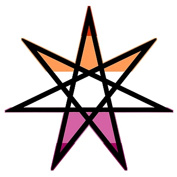 Artwork thumbnail, Lesbian Kin Symbol by InternetBrained