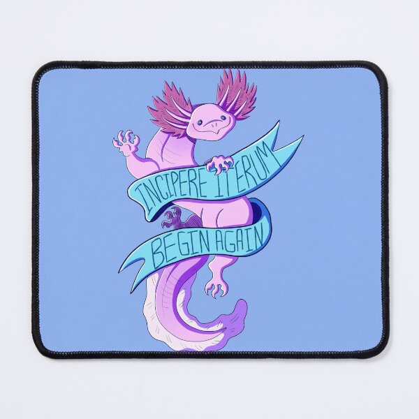 Item preview, Latin Axolotl, Begin Again designed and sold by skybluekitty.