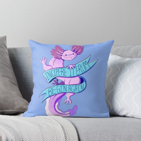 Item preview, Latin Axolotl, Begin Again designed and sold by skybluekitty.