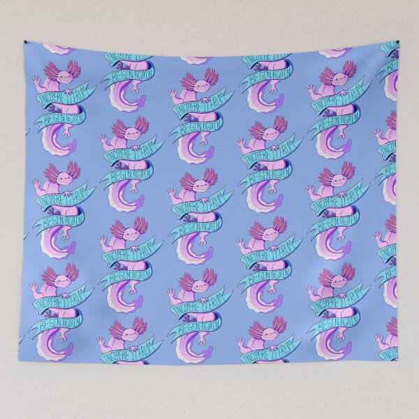 Item preview, Latin Axolotl, Begin Again designed and sold by skybluekitty.