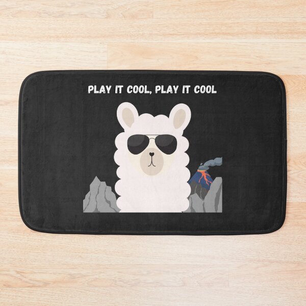 Item preview, Play it cool play it cool - Llama with sunglasses designed and sold by MrLAS.