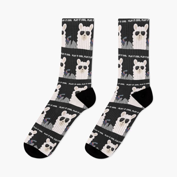 Item preview, Play it cool play it cool - Llama with sunglasses designed and sold by MrLAS.