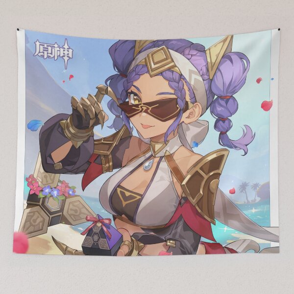 Item preview, Genshin Impact - Jeht Official Valentine's Day Artwork 2024 designed and sold by Krimsy.