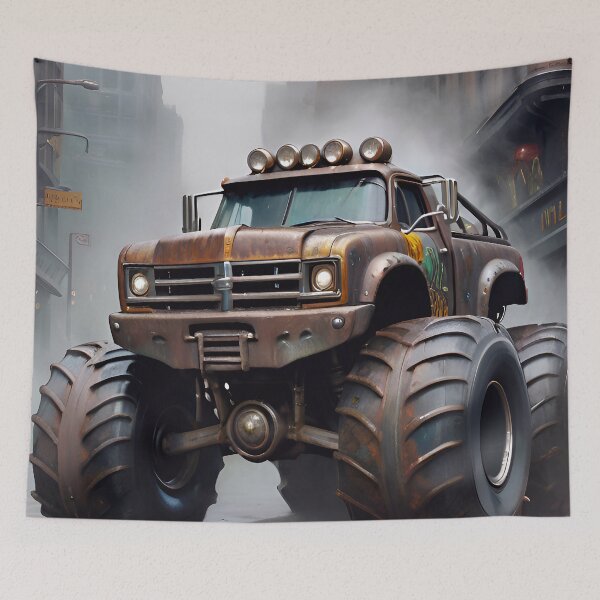 Item preview, Cool Monster Truck designed and sold by TheArtOfPat.