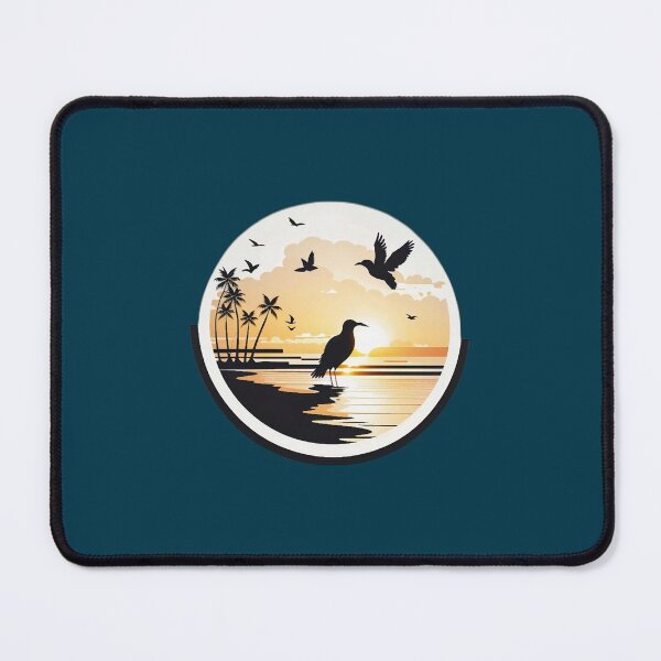 Item preview, Birds Silhouette sunset designed and sold by ostDezigns.