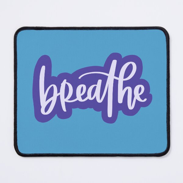 Item preview, breathe purple with blue designed and sold by irissletters.