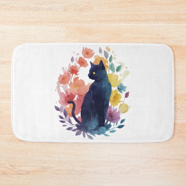 Item preview, Beautiful Flower Cat In The Garden designed and sold by PlanetMarker.