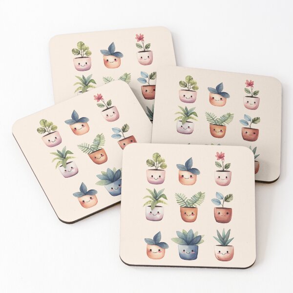 Item preview, Happy Plant Friends designed and sold by plantlady-shop.