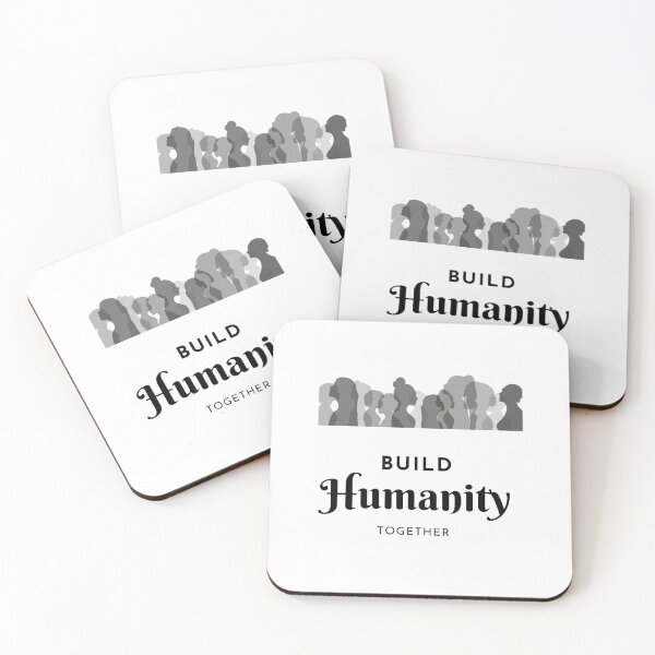 Item preview, build humanity together designed and sold by ostDezigns.