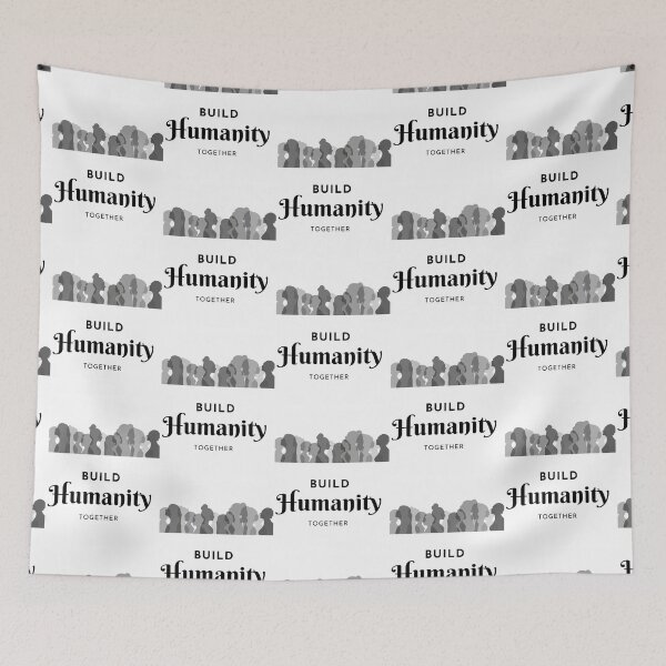 Item preview, build humanity together designed and sold by ostDezigns.