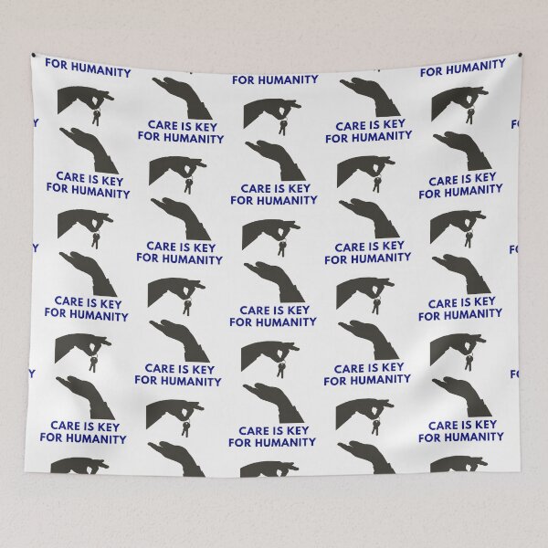 Item preview, care is key for humanity designed and sold by ostDezigns.