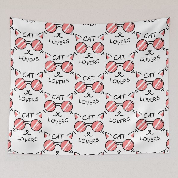 Item preview, cat lover face artwork  designed and sold by ostDezigns.