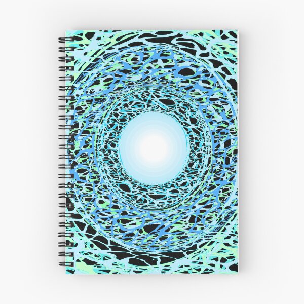 Item preview, Blue forcefield mandala  designed and sold by m-yoga-store.