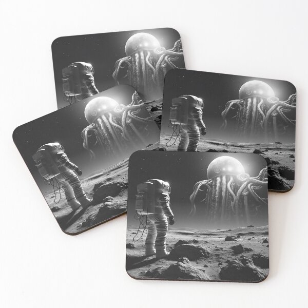Item preview, Monsters On The Moon! designed and sold by PyramidSchmear.