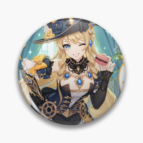 Item preview, Genshin Impact - Navia Official Valentine's Day Artwork 2024 designed and sold by Krimsy.