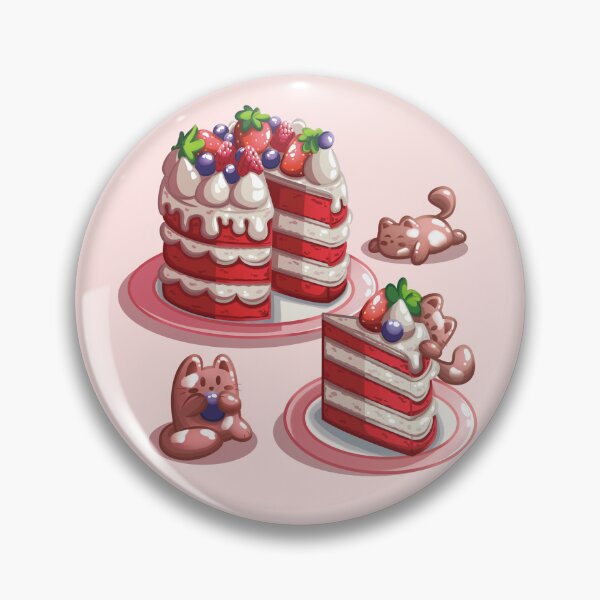 Item preview, Cute Red Velvet Cake designed and sold by SayuriNishi.