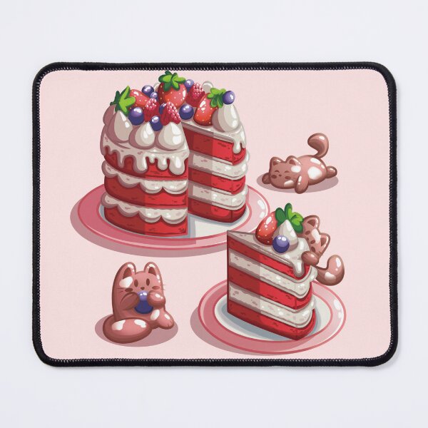 Item preview, Cute Red Velvet Cake designed and sold by SayuriNishi.