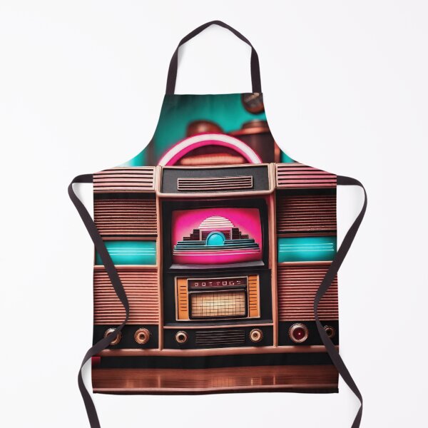 Item preview, Vintage Radio Futuristic Neon designed and sold by OfftopSocial.