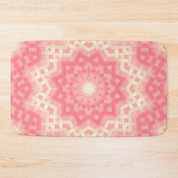 Item preview,  coral peach pattern of woven ribbons deco designed and sold by fuzzyfox.