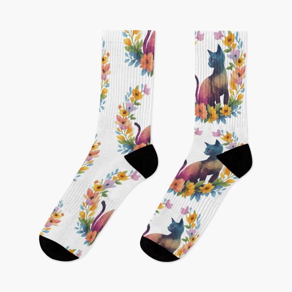 Item preview, Beautiful Flower Cat In The Garden designed and sold by PlanetMarker.