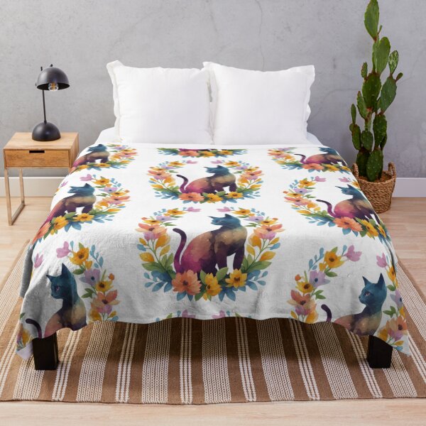 Item preview, Beautiful Flower Cat In The Garden designed and sold by PlanetMarker.