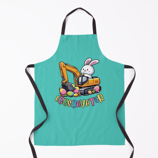 Item preview, Cute Easter Eggcavator Bunny designed and sold by The magic Yellow bus.