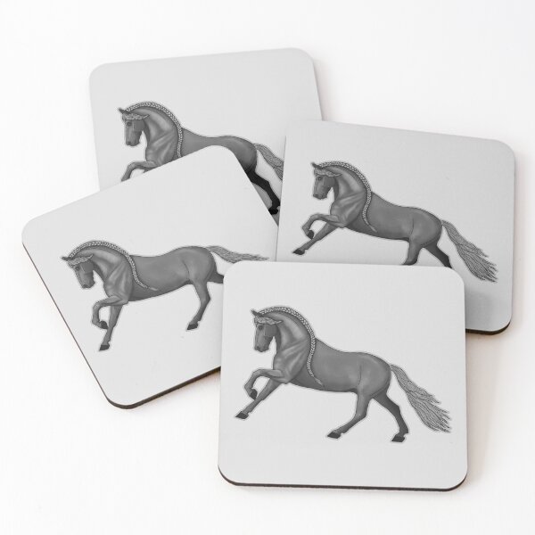 Item preview, Cantering Gray Horse designed and sold by DappledMoon.