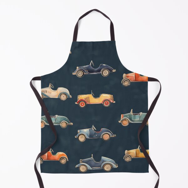 Item preview, Classic Vintage Pedal Cars: Retro Convertible Cars Pattern designed and sold by David Balzen.