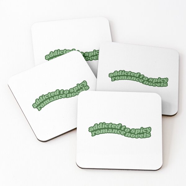 Item preview, Addicted To Spicy Romance Novels - Green designed and sold by BecomingBookish.