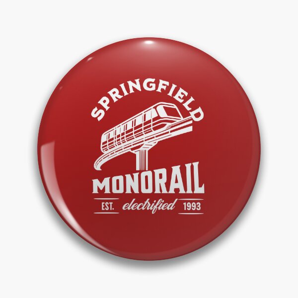 Artikelvorschau, Springfield Monorail – geschätzt. 1993 entworfen und verkauft von Primotees.