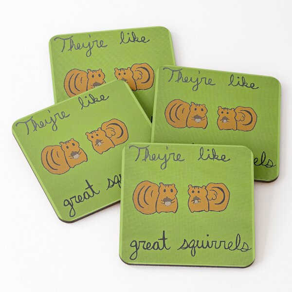 Item preview, They're like great squirrels designed and sold by mollyearle0313.