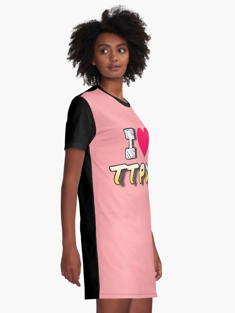 I love ttpd customized Graphic T Shirt Dress