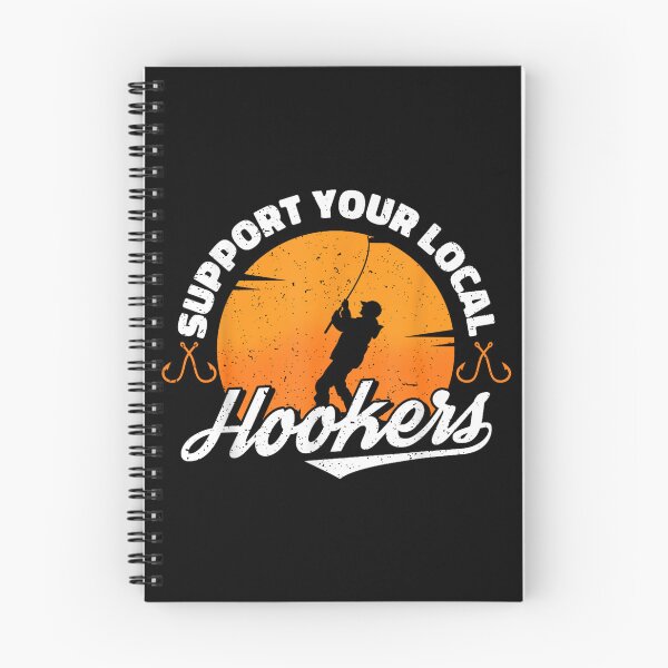 Item preview,  Support Your Local Hookers Funny Fisherman  designed and sold by YerrouDesing.