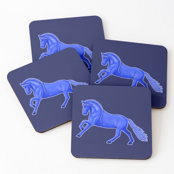 Item preview, Horse of a Different Color-Blue designed and sold by DappledMoon.