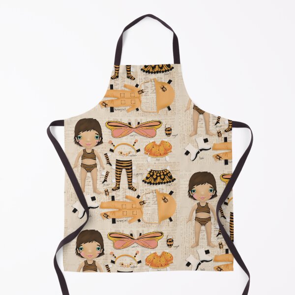 Item preview, Vintage Paper Doll Beekeeper designed and sold by Karin Taylor.