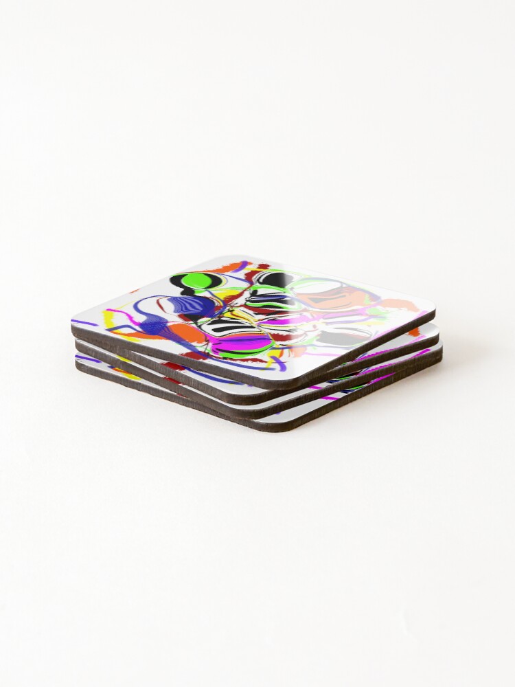 Thumbnail 4 of 5, Coasters (Set of 4), Splat designed and sold by OutJsWindow.