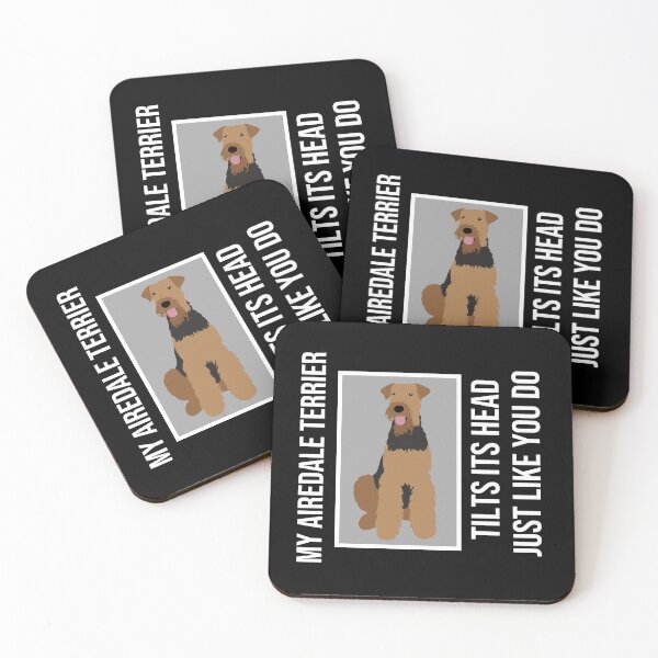 Item preview, Funny Airedale Terrier Quote designed and sold by TheAnimalZ00.