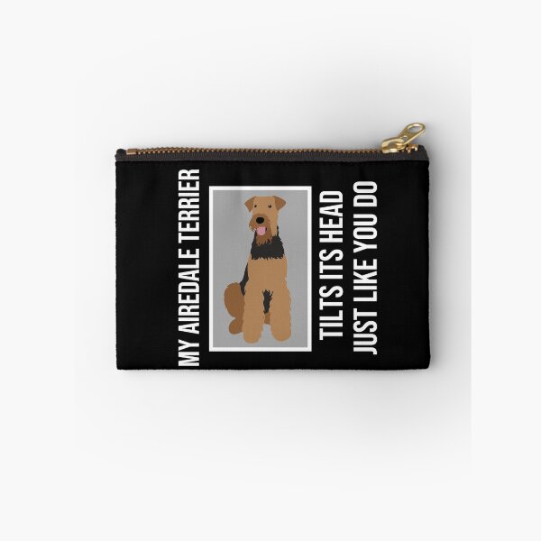 Item preview, Funny Airedale Terrier Quote designed and sold by TheAnimalZ00.