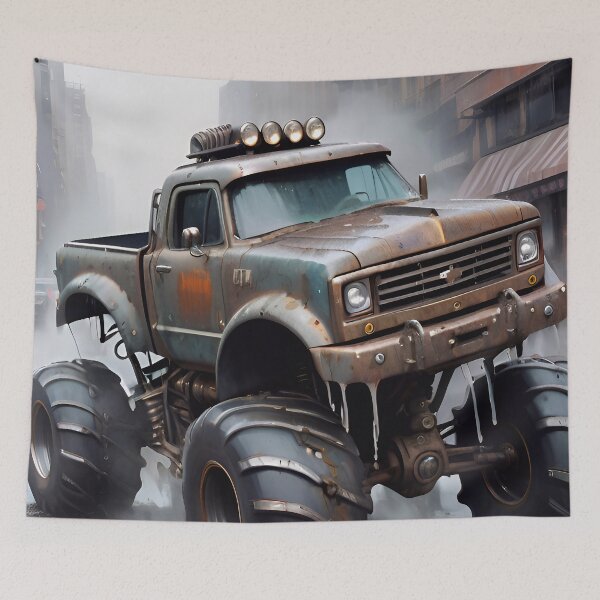 Item preview, Cool Monster Truck designed and sold by TheArtOfPat.