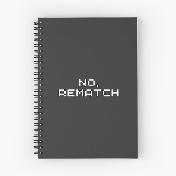 Item preview, No, Rematch - game over design designed and sold by MrLAS.