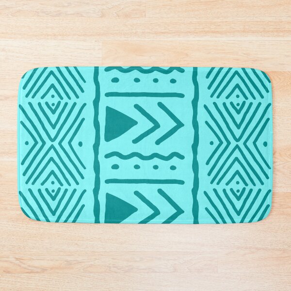 Item preview, Light Blue African Bogolan Creative Design designed and sold by funkyvibes.