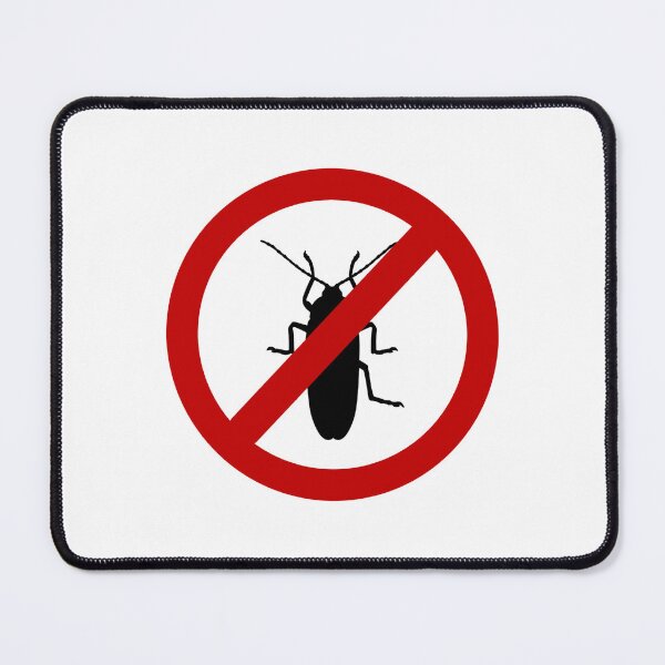 Item preview, Cockroach prohibited  designed and sold by MelleGleice.