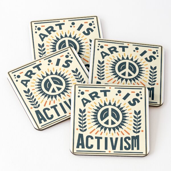 Item preview, Art is Activism designed and sold by RetroPop23.