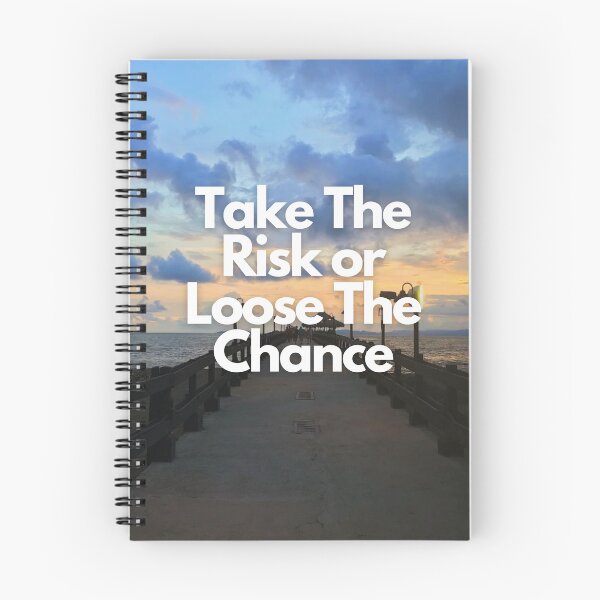 Item preview, Take The Risk or Loose The Chance designed and sold by TijeDise.