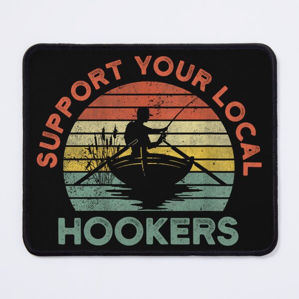 Item preview, Support Your Local Hookers Retro Vintage designed and sold by YerrouDesing.