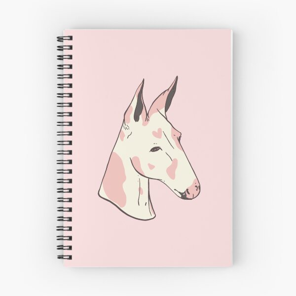 Item preview, Pink and White Spotted Mule Potrait designed and sold by NotSarry.
