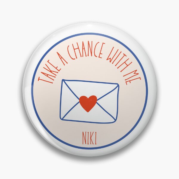 Item preview, niki take a chance with me love letter designed and sold by birdie143.