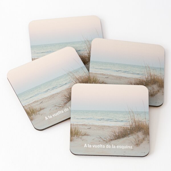 Item preview, En la playa \ A la vuelta de la esquina designed and sold by GiftableGems.